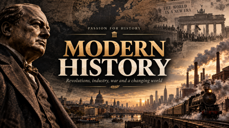 Modern History hub artwork for Passion for History