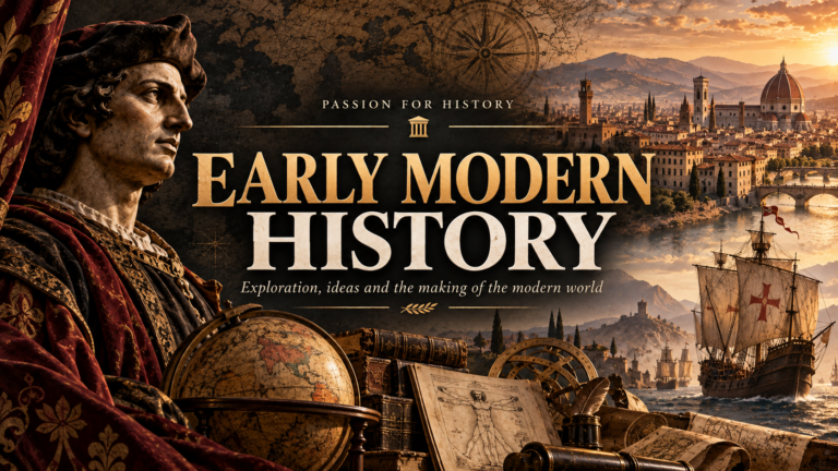 Early Modern History hub artwork for Passion for History