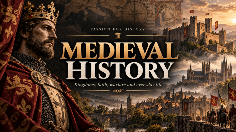 Medieval History hub artwork for Passion for History